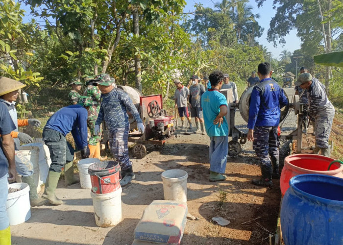Akselerasi Pengecoran Jalan TMMD 129 Desa Cukil: Akses Jalan Impian Warga Kabupaten Semarang Segera Terwujud