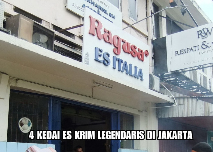 Ada yang Berusia Hampir 100 Tahun, Ini 4 Kedai Es Krim Legendaris di Jakarta, Sudah Pernah Cicip?