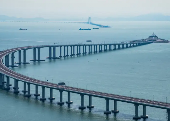 Habiskan Rp72 Miliar, Inilah Jembatan Tanpa Tiang Terpanjang di Jawa Barat  