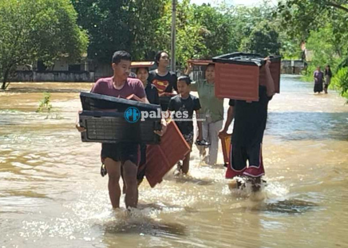 BREAKING NEWS: Ratusan Rumah Warga Terendam Banjir di Belalau II Kota Lubuklinggau Sumsel