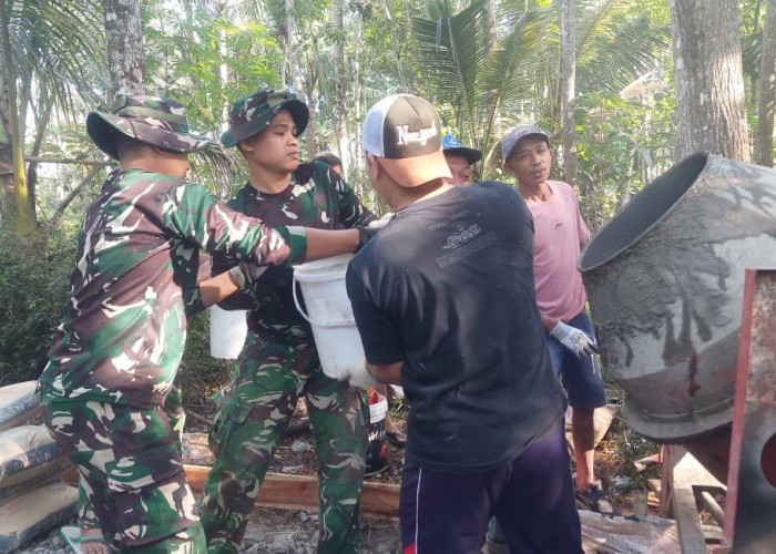 Gaspol! Hari Keempat TMMD 129, Sinergi TNI dan Warga Cukil Bikin Jalan Dusun Krajan Makin Kokoh