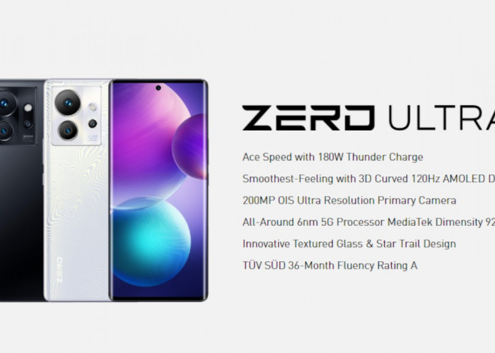 Infinix Zero Ultra: Smartphone Terbaru Dengan Spesifikasi Mewah, RAM Besar, Kamera 200 MP, Harganya?