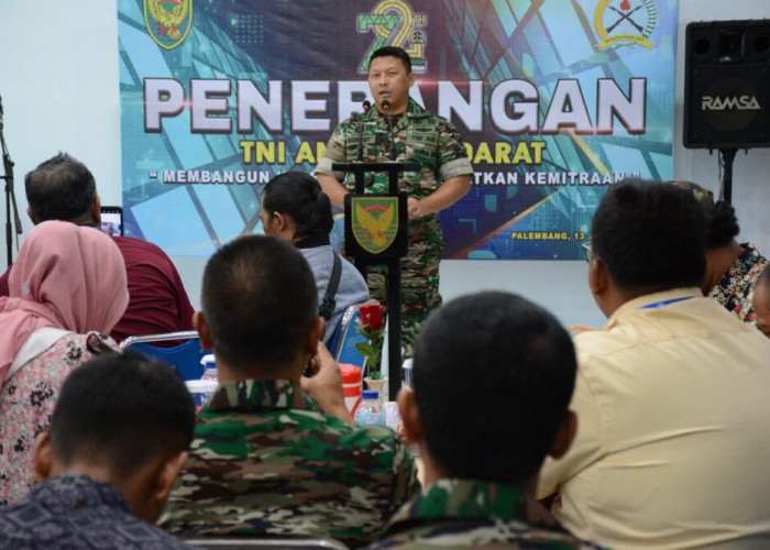 Pendam II/Swj Gelar Syukuran HUT ke 72 Penerangan TNI AD, Membangun Kepercayaan Menguatkan Kemitraan