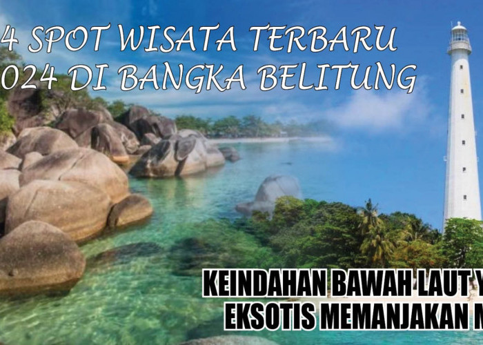 4 Spot Wisata Terbaru 2024 di Bangka Belitung, Keindahan Bawah Laut yang Eksotis Memanjakan Mata