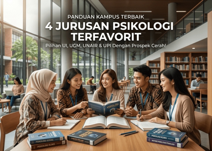 Inilah 4 Daftar Fakultas Psikologi Terbaik di Indonesia dengan Prospek Karier Menjanjikan