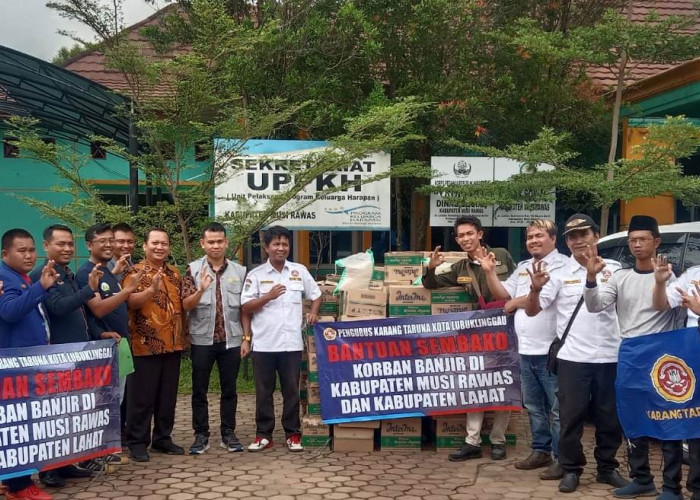 KT Lubuk Linggau Distribusikan Ratusan Paket Bantuan ke Mura dan Lahat 