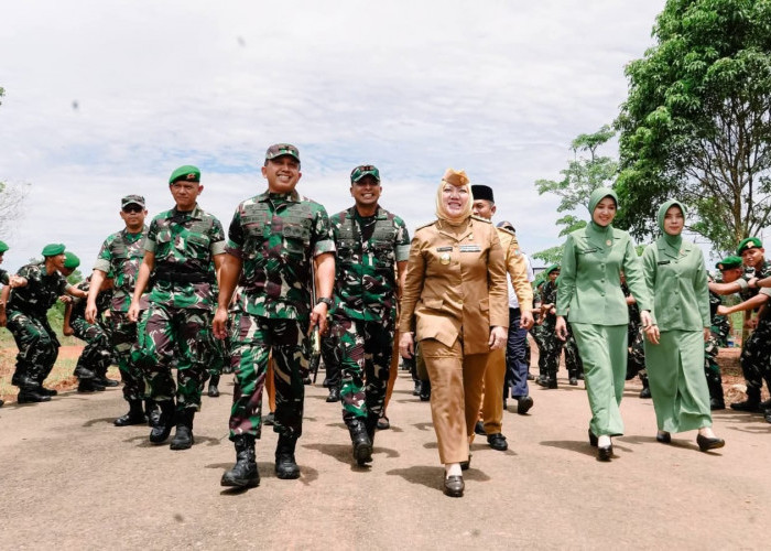 Kunjungi Yonif TP 947/PA di Musi Rawas, Danrem 044/Gapo Ingatkan Jati Diri Prajurit TNI