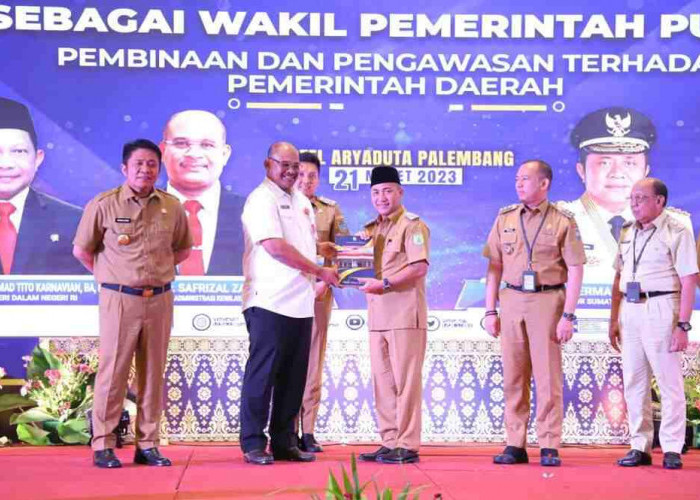 Pemkab Muba Raih Penghargaan Batas Daerah Antar Kabupaten di Sumsel 