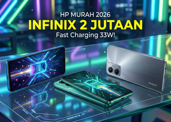 3 Pilihan HP Infinix Terjangkau dengan Pengisian Cepat 33W, Harga Mulai Rp2 Jutaan!
