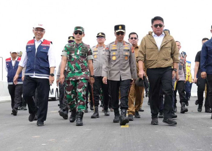 Kapolda Sumsel Cek Langsung Kondisi Tol Kapal Betung, Siap Jadi Jalur Utama Mudik Lebaran 2026