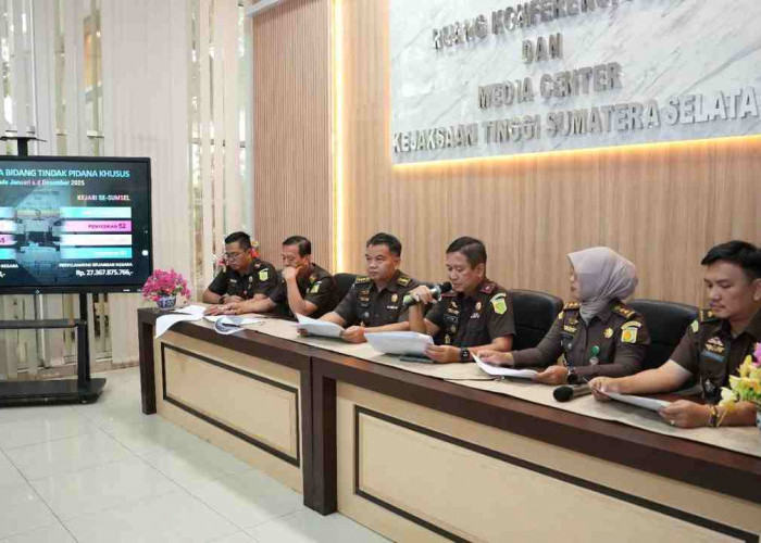 Ini Capaian Kinerja Pidsus Kejati Se Sumsel  2025 di Momentum Hakordia