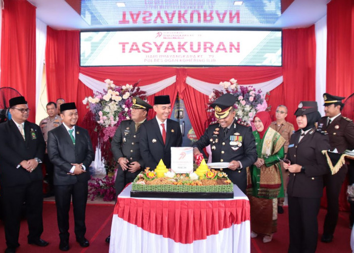 HUT Bhayangkara ke-79 Tahun, Polres OKI Komitmen Jaga Kamtibmas di Bumi Bende Seguguk