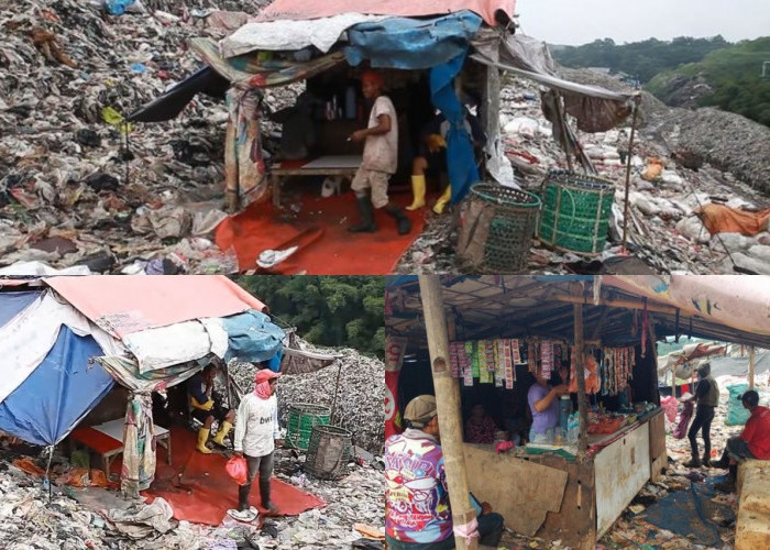 Bisa Hasilkan Omzet Rp900.000 Perhari, Warung di Atas Tumpukan Sampah Tetap Laris