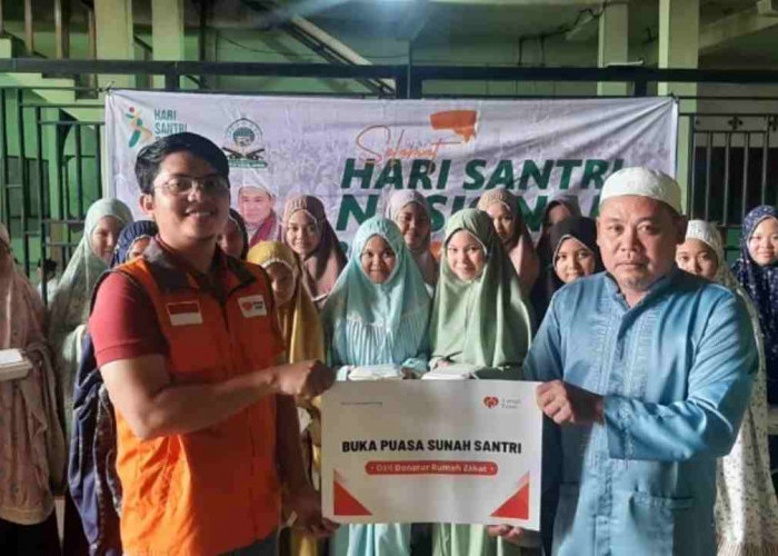 Bahagianya 250 Santri Ponpes Lantabur Palembang Dapat Kejutan Ini dari Rumah Zakat