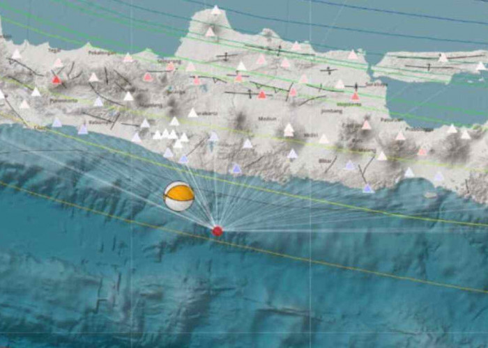 Aktivitas di Zona Megathrust, Picu Gempa 4.9 Magnitudo  di Pacitan Jatim