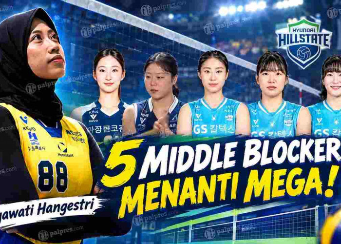 Megawati Cs Wajib Waspada! 5 Middle Blocker Ini Menanti di Grup B KOVO Cup 2026