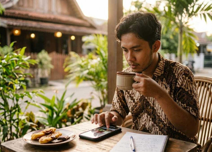Sering Ngopi Sambil Scroll Medsos? Hati-Hati, Kebiasaan Ini Malah Bikin Otak Kamu Tambah Stres