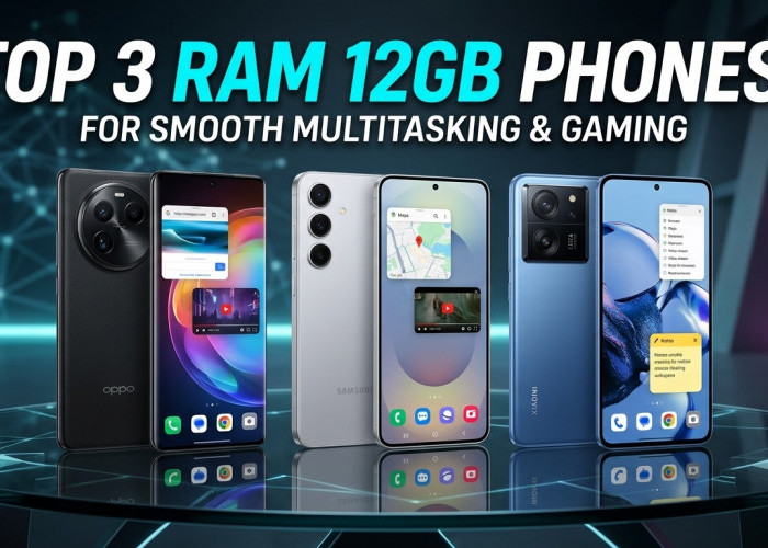 Bebas Lag Saat Main Game dan Buka Banyak Aplikasi, Ini Deretan HP RAM 12 GB Paling Worth It di 2026
