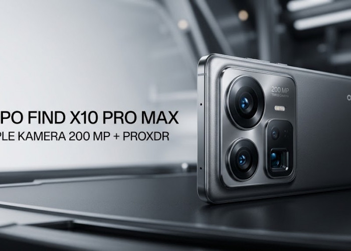 Spesifikasi Mutakhir Oppo Find X10 Pro Max Berbekal Teknologi ProXDR dan Chipset Dimensity 9600 Pro