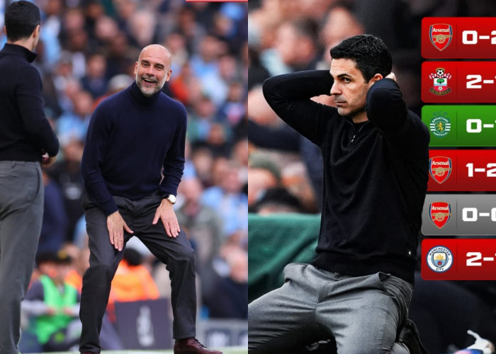 Kesalahan Fatal Mikel Arteta Saat Arsenal Kalah dari Manchester City