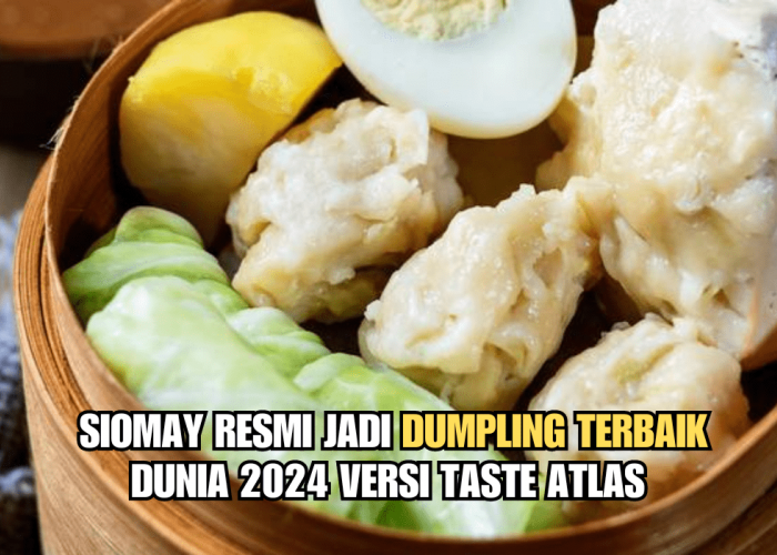 Kalahkan Kuotie! Siomay Duduki Peringkat Pertama Jadi Dumpling Terbaik Dunia 2024 Versi Taste Atlas