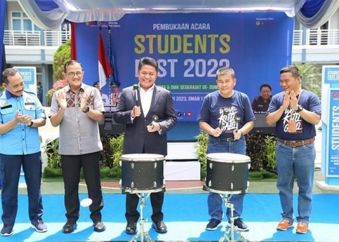 Kembangkan Bakat dan Minat, Ini Komentar Gubernur Sumsel di Student Fest 2023