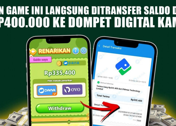 HOKI BANGET! Main Game Ini Langsung Ditransfer Saldo DANA Rp400.000 ke Dompet Digital Kamu