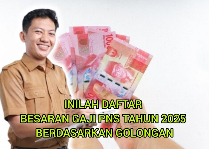 Daftar Besaran Gaji PNS Berdasarkan Golongan Tahun 2025 yang Sudah Diteken, Ada Penambahan? 