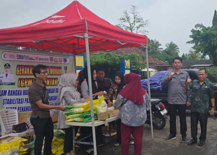 Tekan Laju Inflasi Jelang Ramadan, Pemkab Lahat Guyur 4 Ton Beras Murah Melalui GPM Serentak