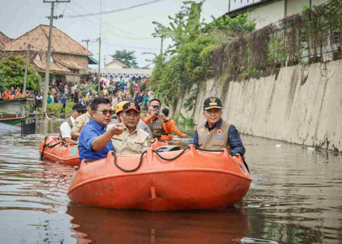 20 Ribu Lebih Rumah di Muba Terendam Banjir, Pj Gubernur dan Pj Bupati Salurkan Bantuan