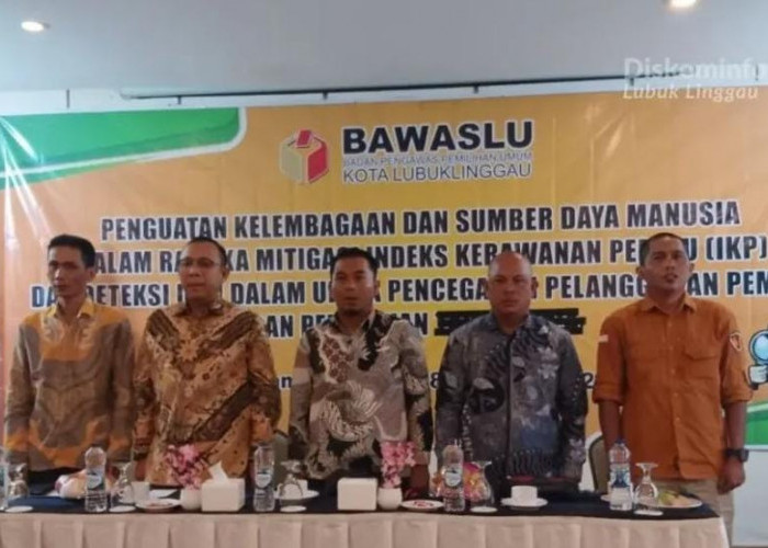 Tindaklanjuti Putusan MK 135/2024, Bawaslu Linggau Adakan Penguatan Kelembagaan dan SDM