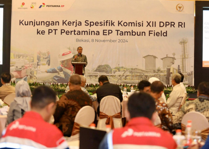 Tinjau Kegiatan Hulu Migas, Anggota Komisi XII DPR RI Kunjungi Pertamina EP Field Tambun