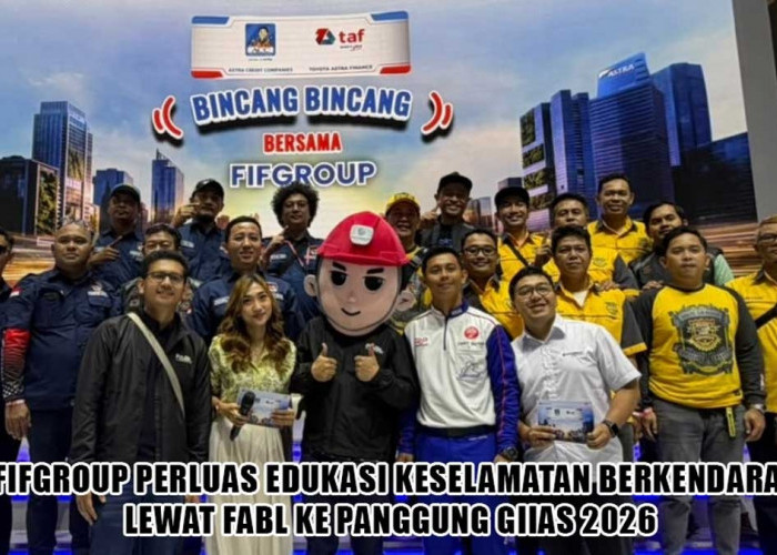 Tingkatkan Kesadaran Berkendara, FIFGROUP Bawa Edukasi Safety Riding FABL ke GIIAS 2026