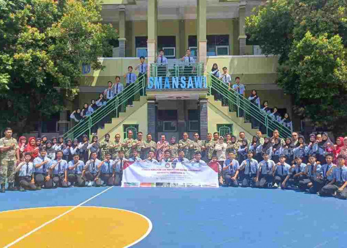 Kapus Program Bela Negara Unhan RI Bekali SMAN 1 Slawi Wasbang dan Bela Negara, Ini Tujuannya