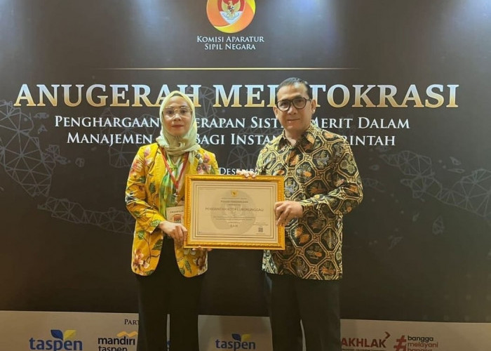 Pemkot Lubuklinggau Terima Anugerah Meritokrasi Tahun 2022, Kategori Baik Manajemen ASN