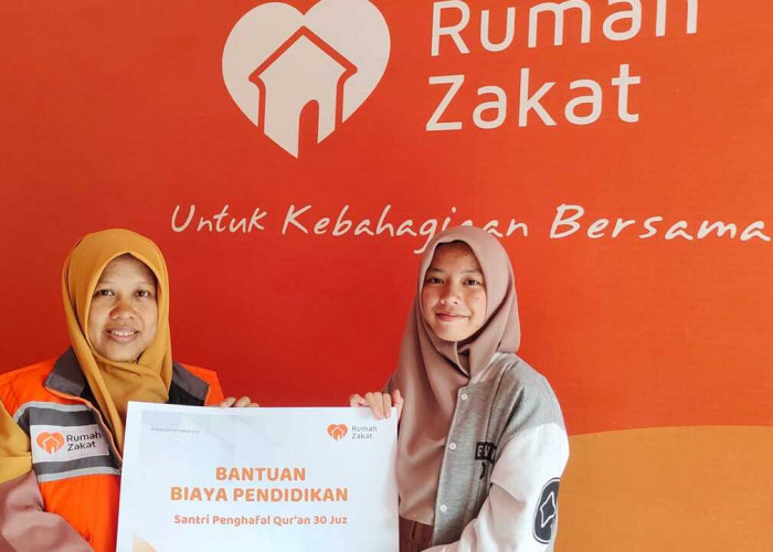 Dapat Bantuan Pendidikan dari Donatur Rumah Zakat, Santriwati Penghafal Quran Sampaikan Ini