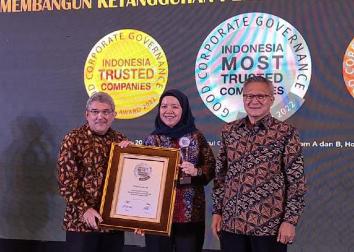  PTBA Raih Predikat Indonesia Most Trusted Company