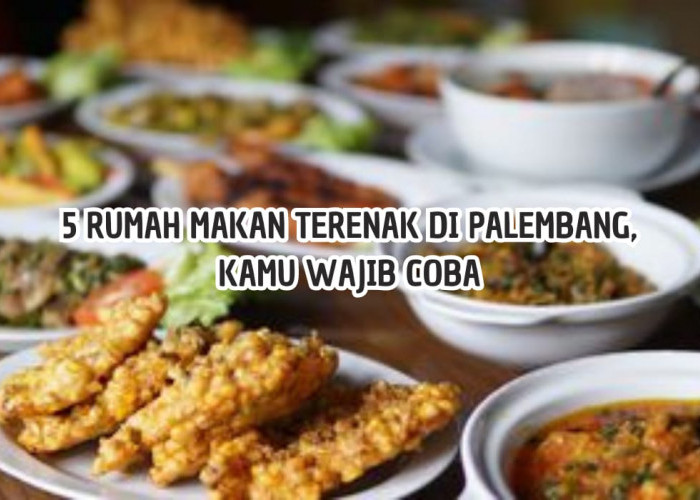 5 Tempat Makan Paling Enak di Palembang, Makan Nasi Sepiring Selalu Kurang, Harga Mulai Rp10 Ribuan