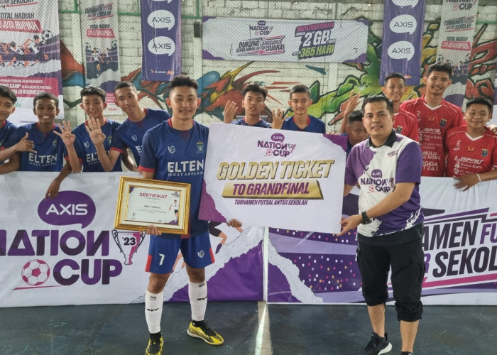 Sisihkan 280 Sekolah, SMAN 4 Metro Lampung Raih Tiket Grand Final Turnamen Futsal Pelajar AXIS Nation Cup 2023