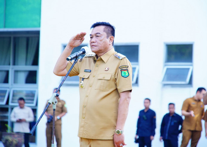 Bupati Muba Ingatkan ASN 3 Poin Penting Pada Apel Perdana di Tahun 2026