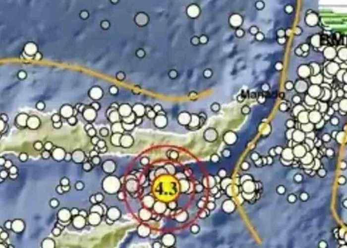 Pagi Ini Gempa Bumi Guncang Sulut, Segini Kekuatan Magnitudonya
