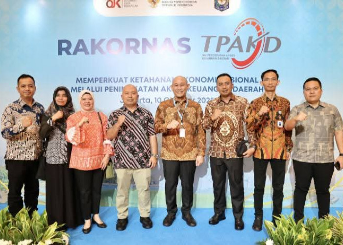 Wali Kota Lubuk Linggau H Rachmat Hidayat Hadiri Rakornas TPAKD 2025