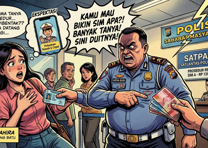 PARAH! Oknum Polantas 'Gembul' di Ogan Ilir Bentak Warga dan Pungut Rp850 Ribu, Korban Auto Trauma!