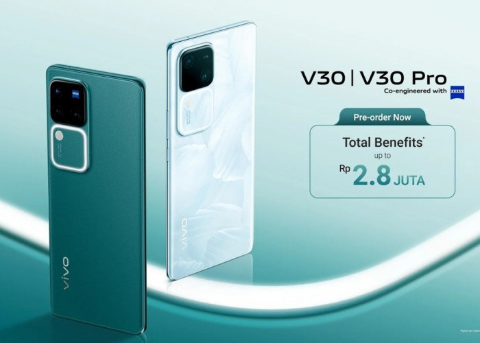 BOCOR! Begini Spesifikasi Vivo V30 dan Vivo V30 Pro, Total Benefit Up to 2 Jutaan