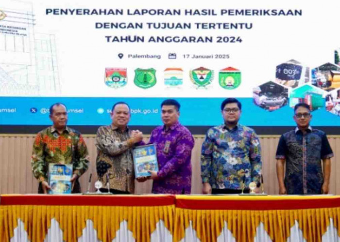 Terima LHP Semester II Tahun Anggaran 2024 dari BPK, Pj Bupati Muba Sampaikan Hal Ini