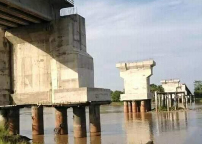 4 Tahun Mangkrak, Jembatan di Sumatera Selatan Kembali Dilanjutkan, Segini Anggarannya