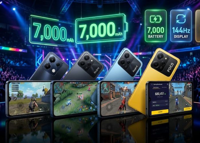 Nggak Bikin Kantong Jebol! Deretan HP Gaming 2 Jutaan Ini Punya Baterai Jumbo 7000 mAh dan Layar 144 Hz