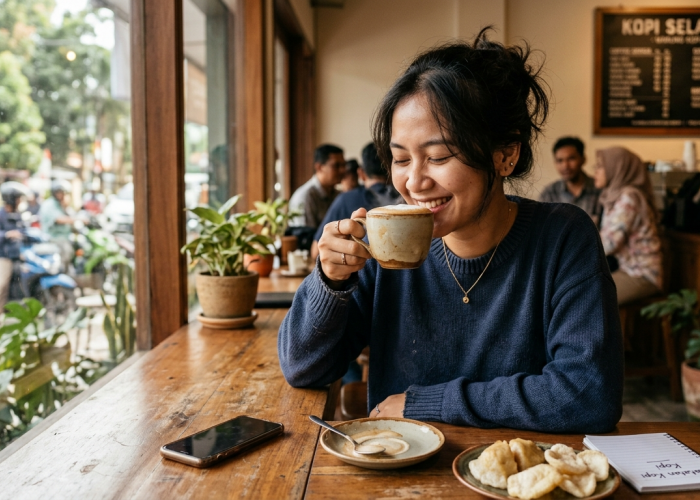 Seni dan Momen Terbaik Meracik Secangkir Kopi Susu Sempurna Penghilang Lelah