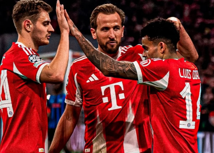 Bayern Munich 4-1 Atalanta (Agregat 10-2): Kane Cetak Gol ke-50 di Kemenangan Babak 16 Besar Liga Champions