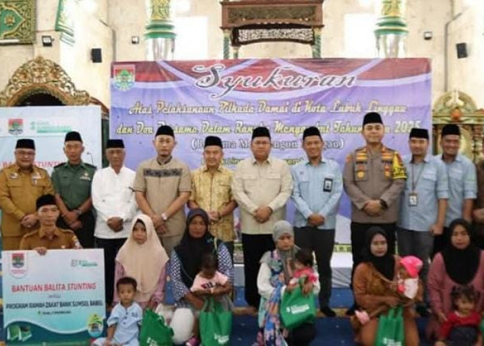 Pemkot Lubuk Linggau Adakan Syukuran Atas Pilkada Damai dan Doa Bersama Sambut Tahun 2025